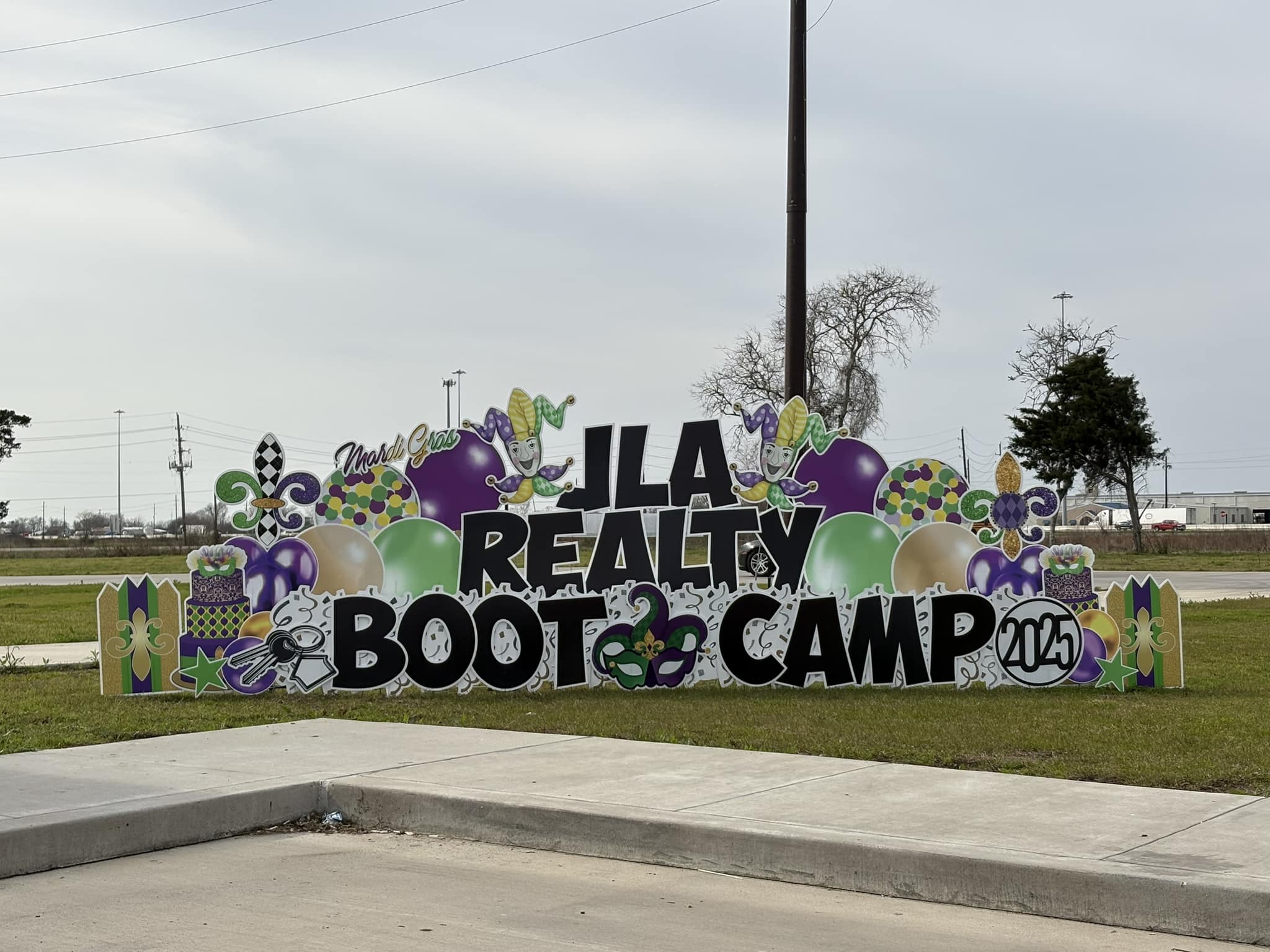 JLA Realty Mardi Gras Theme Boot Camp in Mont Belvieu Texas Real Estate Contracts Training Course