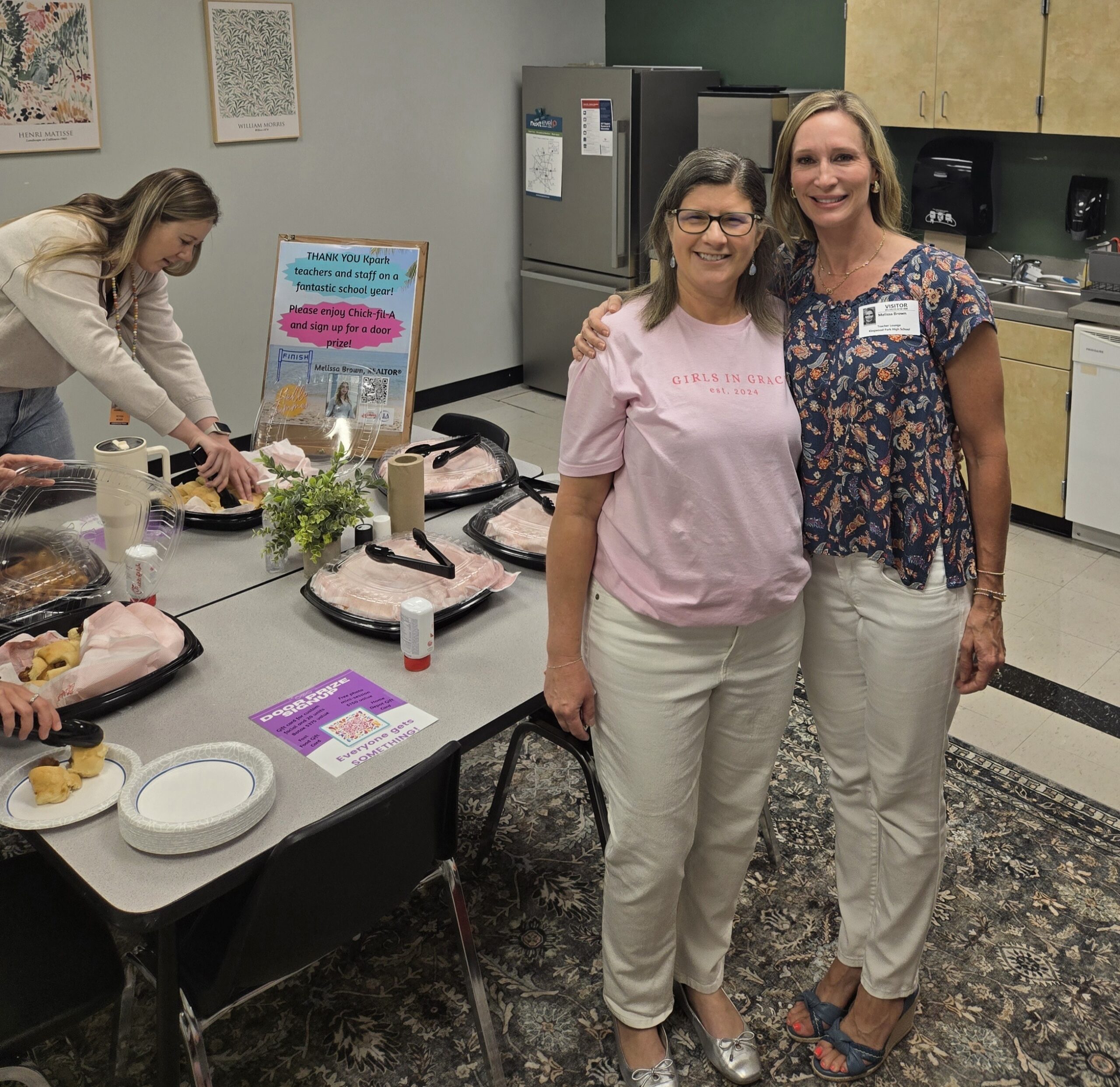 Melissa Brown REALTOR providing teachers at Kingwood Park High School in Kingwood, Texas breakfast. Whether buying a home, selling a home, or investing in Kingwood, Texas real estate, contact Melissa. Appreciating Teachers. Melissa Brown REALTOR providing teachers at Kingwood Park High School in Kingwood, Texas breakfast. Whether buying a home, selling a home, or investing in Kingwood, Texas real estate, contact Melissa. Appreciating Teachers.