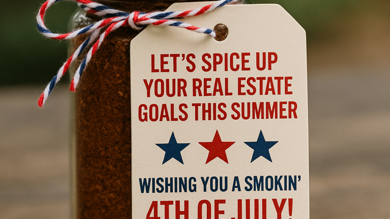 4th of July Pop-By Ideas for Real Estate Agents Provided by Jeremy Williams Team Leader of the Red Hawk Property Team powered by JLA Realty 4th of July Pop-By Ideas for Real Estate Agents Provided by Jeremy Williams Team Leader of the Red Hawk Property Team powered by JLA Realty