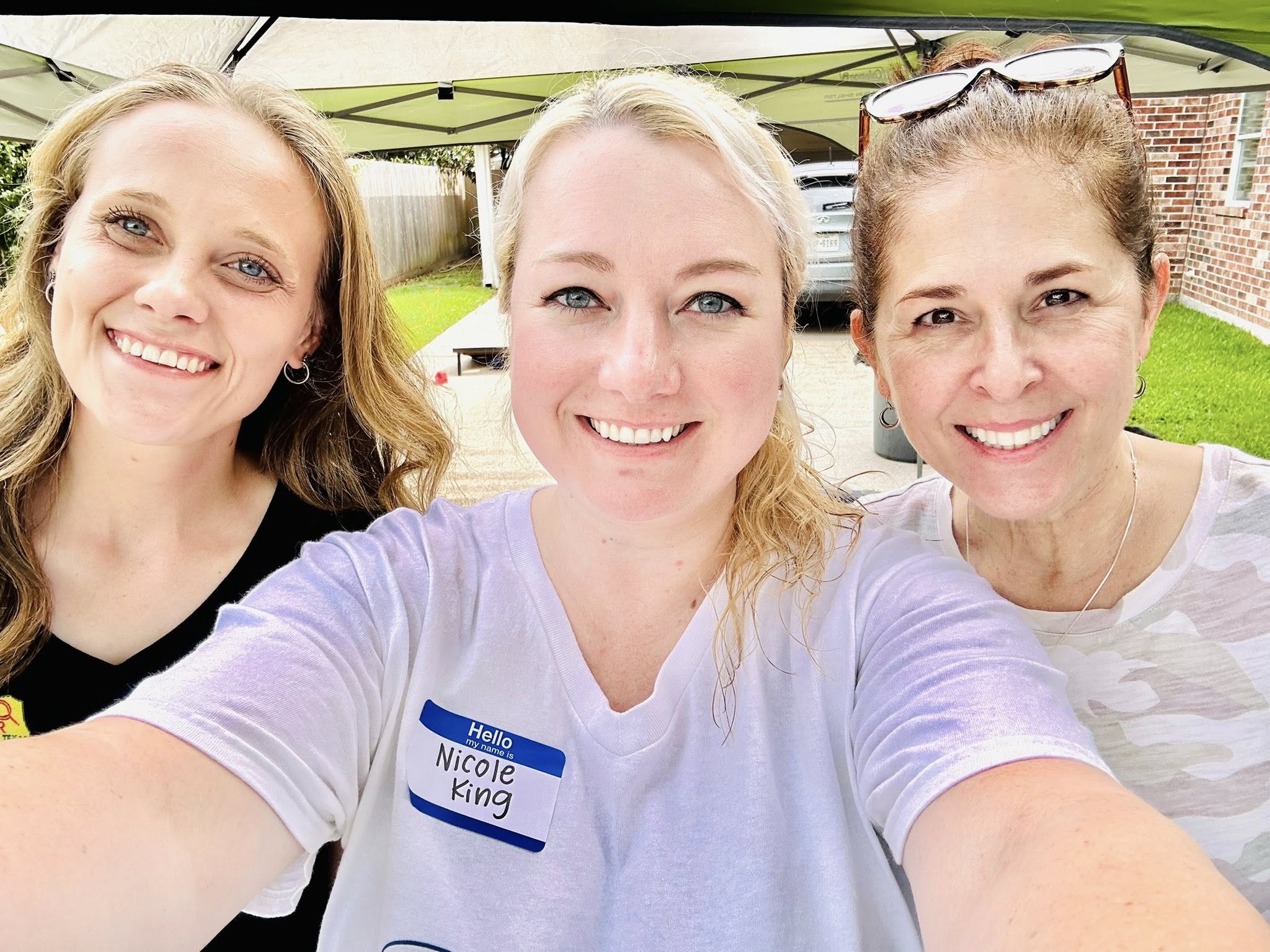 Amy Diehl Master Inspections of Texas, Nicole King, Top Kings Point Village REALTOR and member of Red Hawk Property Team powered by JLA Realty, and Kelly McCallister Real Estate Agent with the Red Hawk Property Team brokered by JLA Realty at the Magnolia Trace, Kings Poiint Village summer cookout. Amy Diehl Master Inspections of Texas, Nicole King, Top Kings Point Village REALTOR and member of Red Hawk Property Team powered by JLA Realty, and Kelly McCallister Real Estate Agent with the Red Hawk Property Team brokered by JLA Realty at the Magnolia Trace, Kings Poiint Village summer cookout.